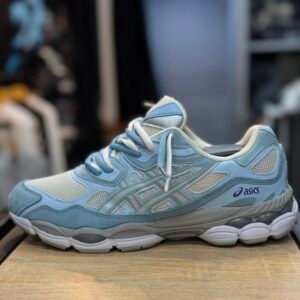 ASICS GEL NYC «bleu ciel / cream arctic sky bleu»
